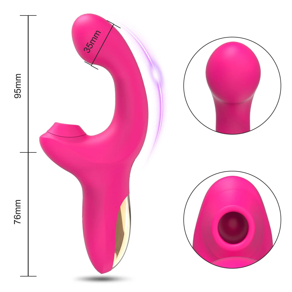 20 Modes, Finger Wiggle, G-Spot Vibrator for Women, Clitoris Sucker Vagina Massager, Female Masturbation Sex Toy for Women