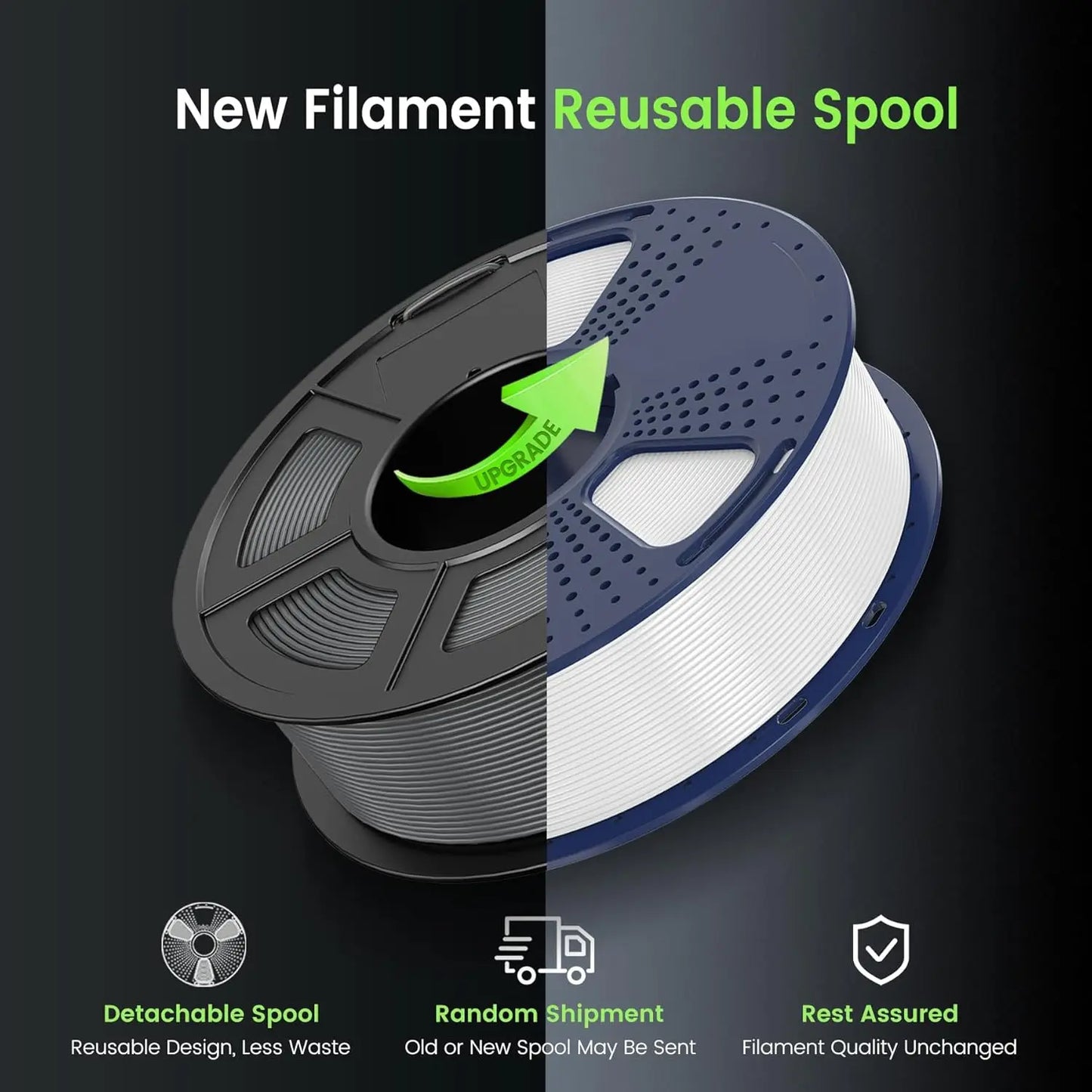 Pla Plus 3D Filament 1.75mm Good Toughness Multicolor Neatly Wound PLA+ Filaments for FDM 3D Printing Materials 5KG