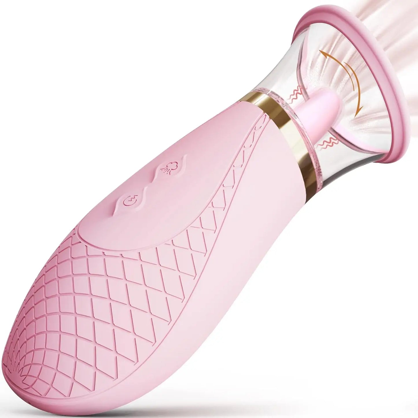 3 Sucking 9 Licking Mode, Nipple, Clitoris Suckers for Fast Orgasm, Tongue Vibrator, Adult Toys for Female Couples