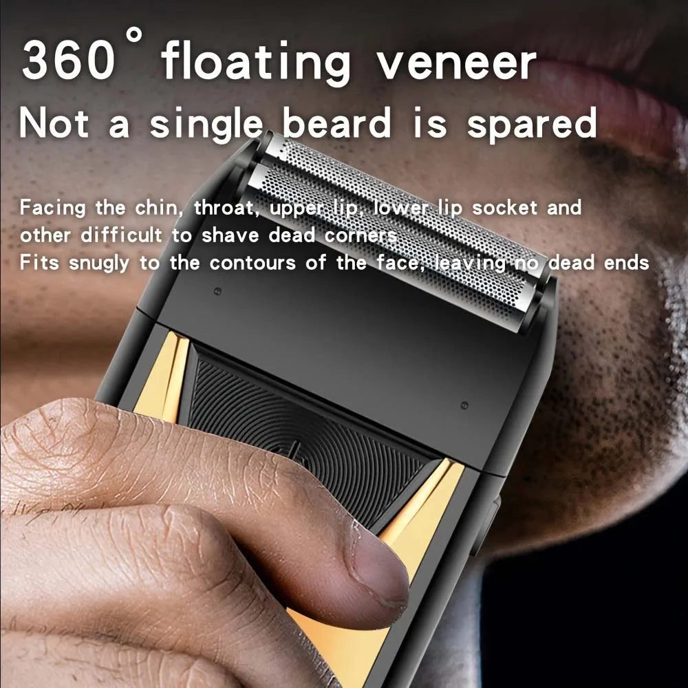Electric Shaver for Men, Professional Rechargeable Electric Foil Shaver for Home for Men, Father's Day Gift
