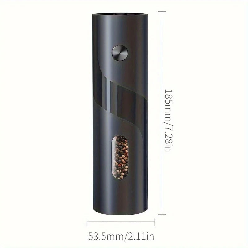 Electric Pepper Grinders, Essential for Grinding Sea Salt and ,Adjustable Grind Settings, Featuring A Stylish Design