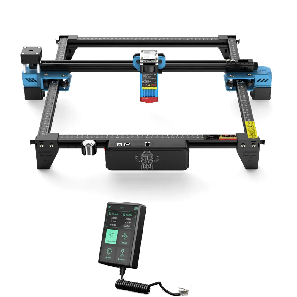 TTS-55 40W Laser Engraver Machine DIY Frame Fast High Precision Cut For Metal Wood Stainless Steel Cutter TTTS-10 PRO