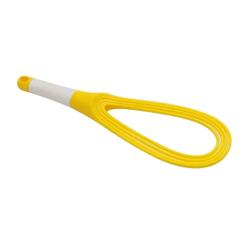 Multifunctional Rotary Manual Egg Beater Mixer Mini Plastic Kitchen Egg Whisk Bake Tool Egg Agitator Silicone Eco-Friendly
