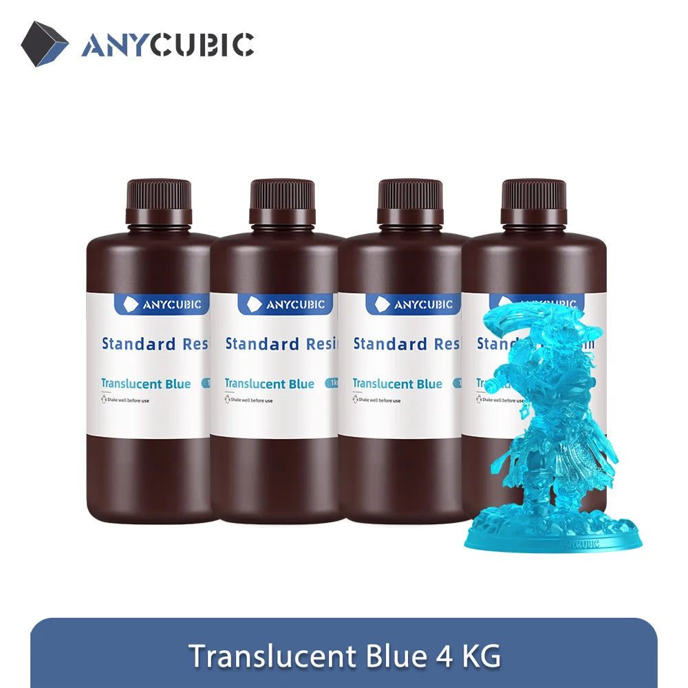 405nm UV Resin 3D Printer High Precision Standard Resin, 3D Printing DIY Figurines Materials For Photon Mono 5s Pro