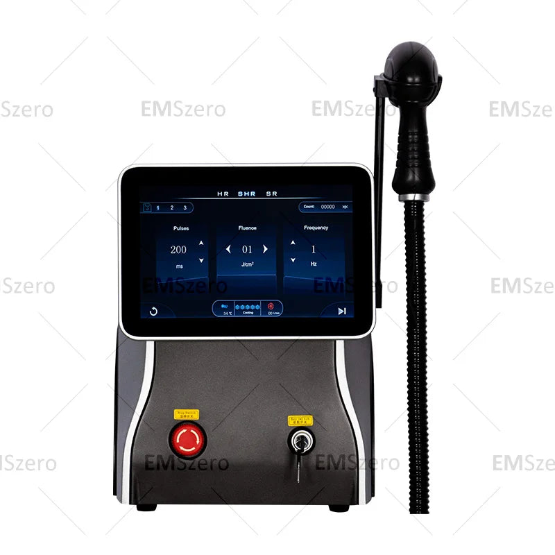 Freezing Point, Private Parts, Body, Face, 808nm Diode Laser Hair Removal Machine, Multifunction Permanent Painless Epilator