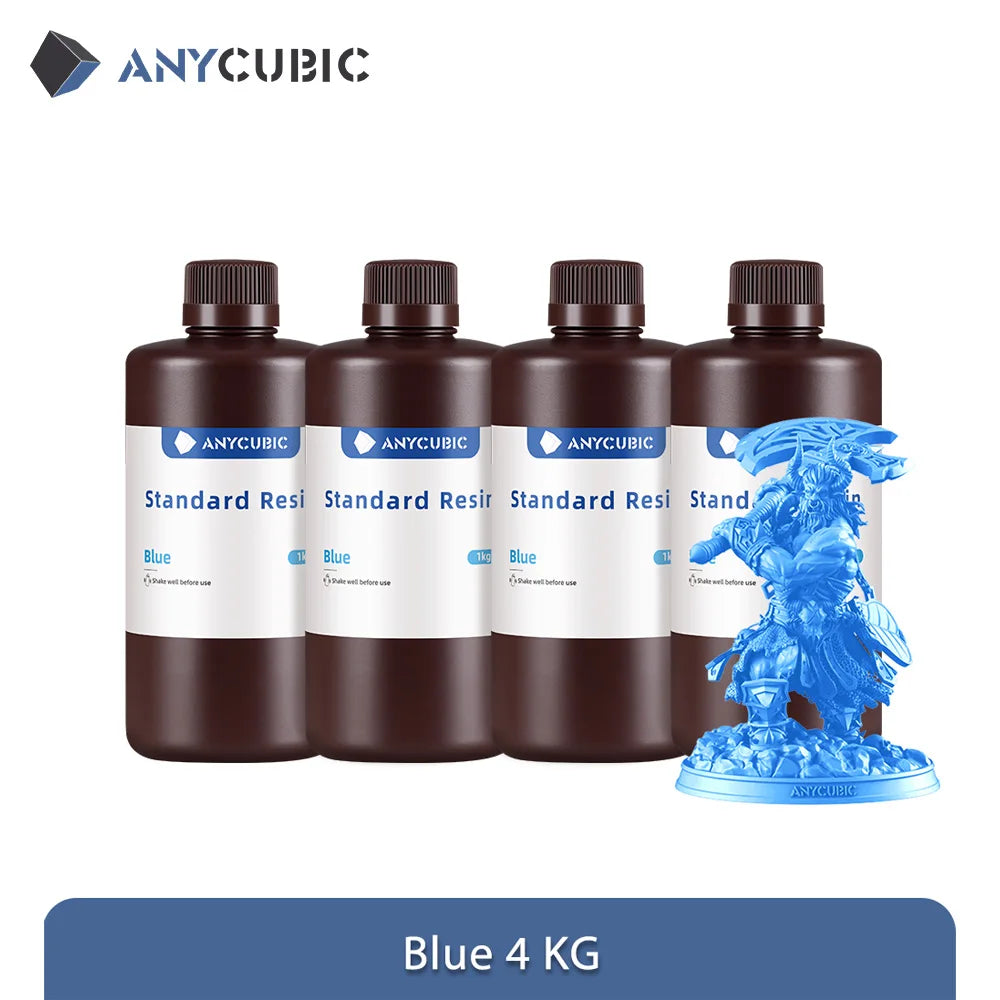 405nm UV Resin 3D Printer High Precision Standard Resin, 3D Printing DIY Figurines Materials For Photon Mono 5s Pro