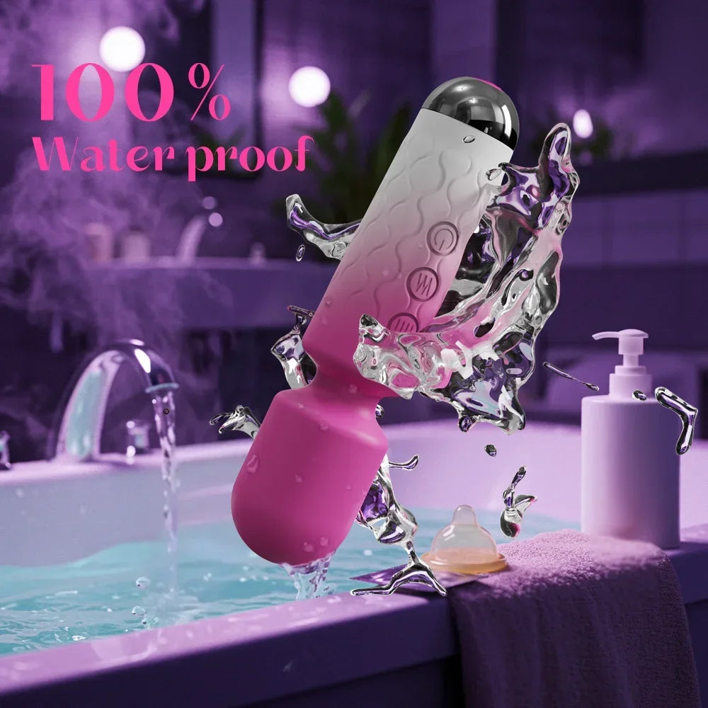 Powerful AV Vibrator 20 Speeds Clitoris Stimulator Magic Wand G spot Massager Adult Female Masturbator Adult Sex Toys for Women