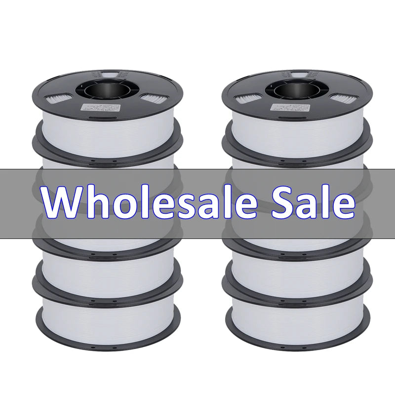 22LBS PETG Filament 3D Printer Filament 10 5 Rolls 1KG 1.75mm Bundle Multicolor Accuracy +/- 0.02mm 10kg 5kg PETG, Plastic Spool