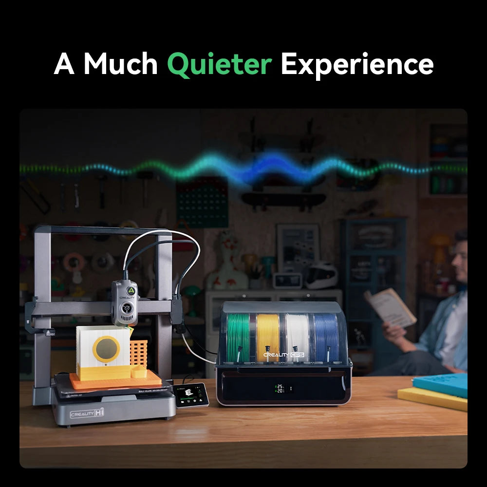 Hi Combo / Hi 3D Printer with Multi-color CFS RFID Filament Reading Fully Automated Filament Detection Size 26*26*30CM