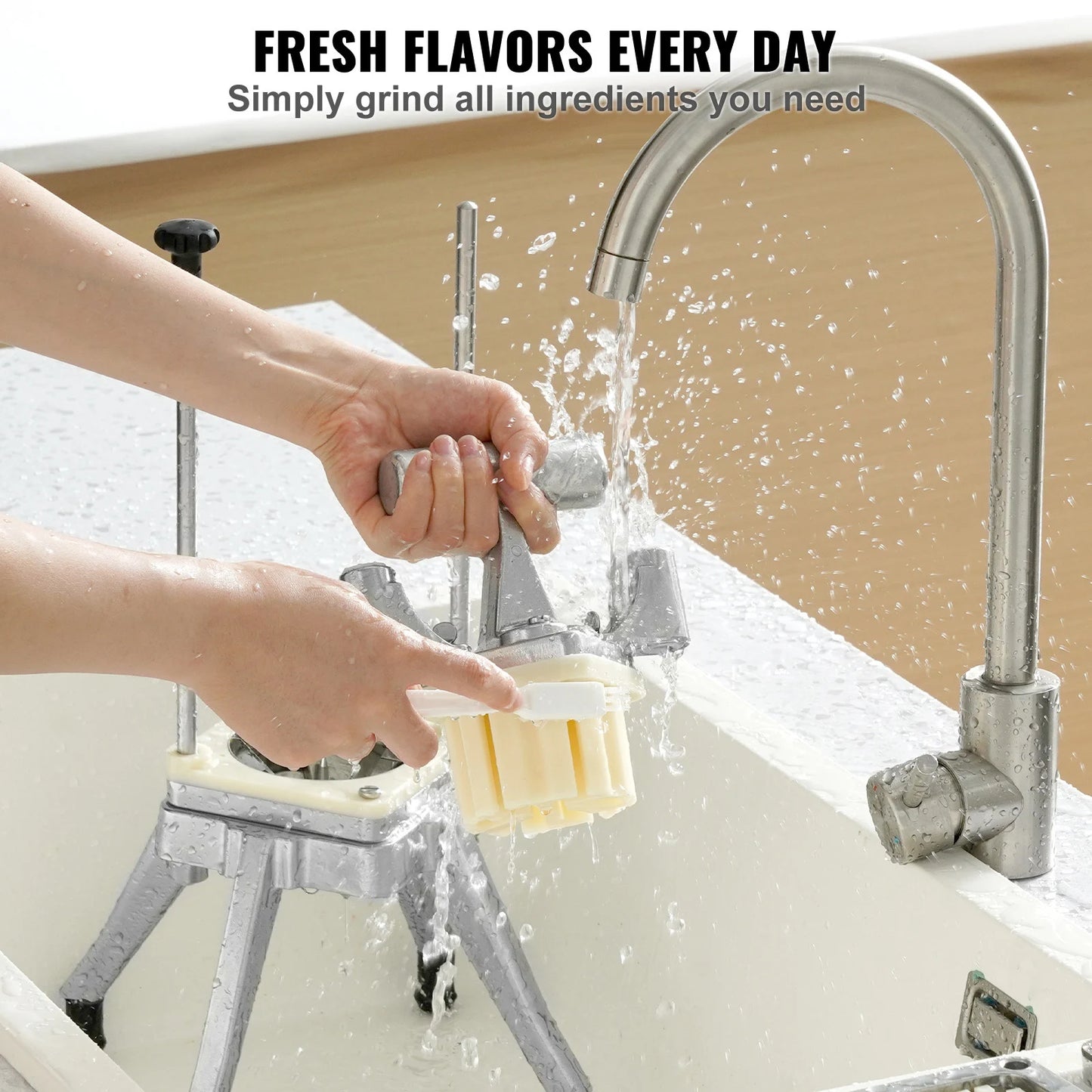 3/8,1/4 Inch Manual Fruit Vegetable Dicer Cutter Commercial Food Cutter Stainless Steel Slicer Home Restaurant Kitchen