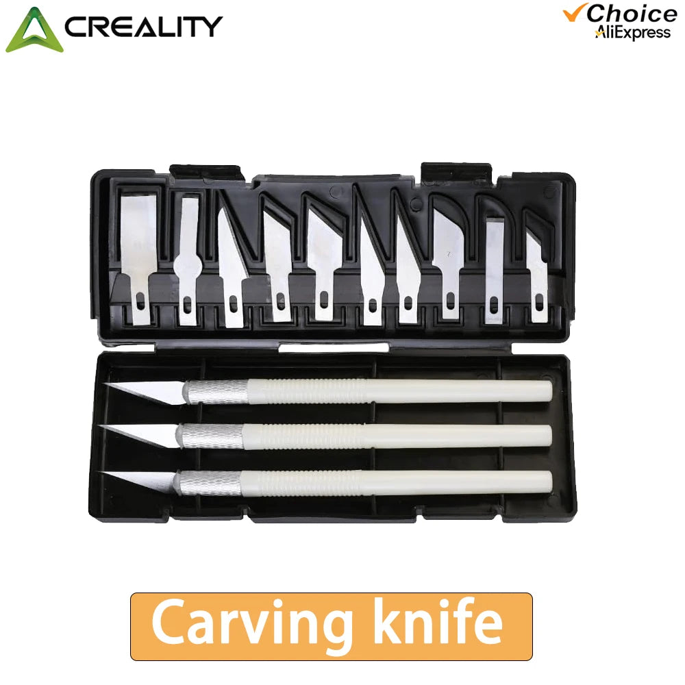 3D Printer Tool Kit, Nozzle Cleaner, Scraper, Tweezers, File & Engraving Tools for Maintenance