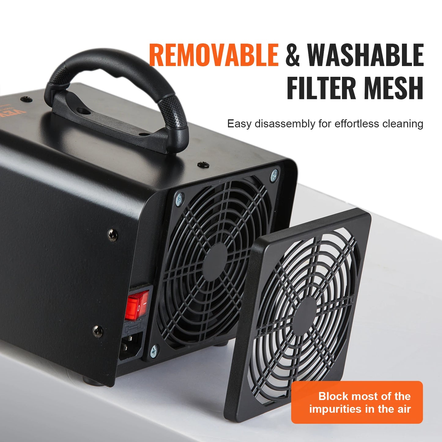 Ozone Generator, 12000 36000 24000mg/h Ozone Machine, Odor Remover, High Capacity Commercial/Industrial Ozone Generator