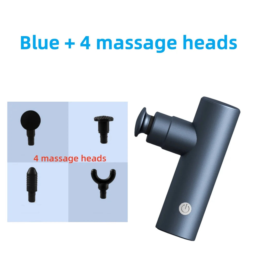 Fascia Gun Muscle Relaxation, Electric Vibration Massager, Long-lasting Endurance, Brushless Motor Noise Reduction