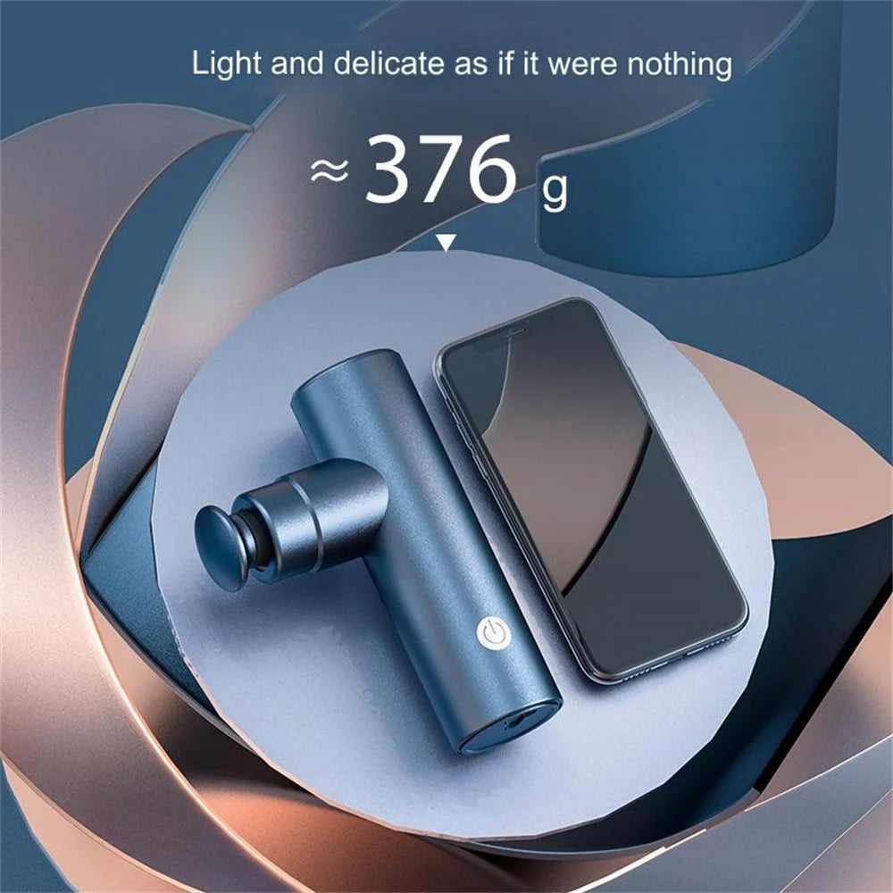 Fascia Gun Muscle Relaxation, Electric Vibration Massager, Long-lasting Endurance, Brushless Motor Noise Reduction