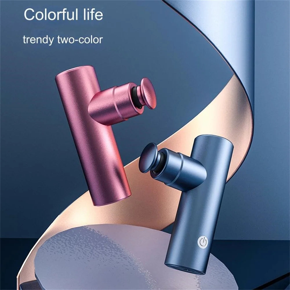 Fascia Gun Muscle Relaxation, Electric Vibration Massager, Long-lasting Endurance, Brushless Motor Noise Reduction
