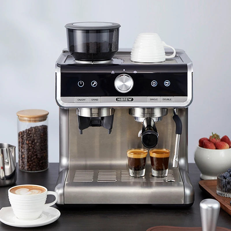 Barista Pro 20Bar Bean to Espresso, Cafeteria Commercial Level Coffee Machine with Full Kit for Cafe Hotel Restaurant