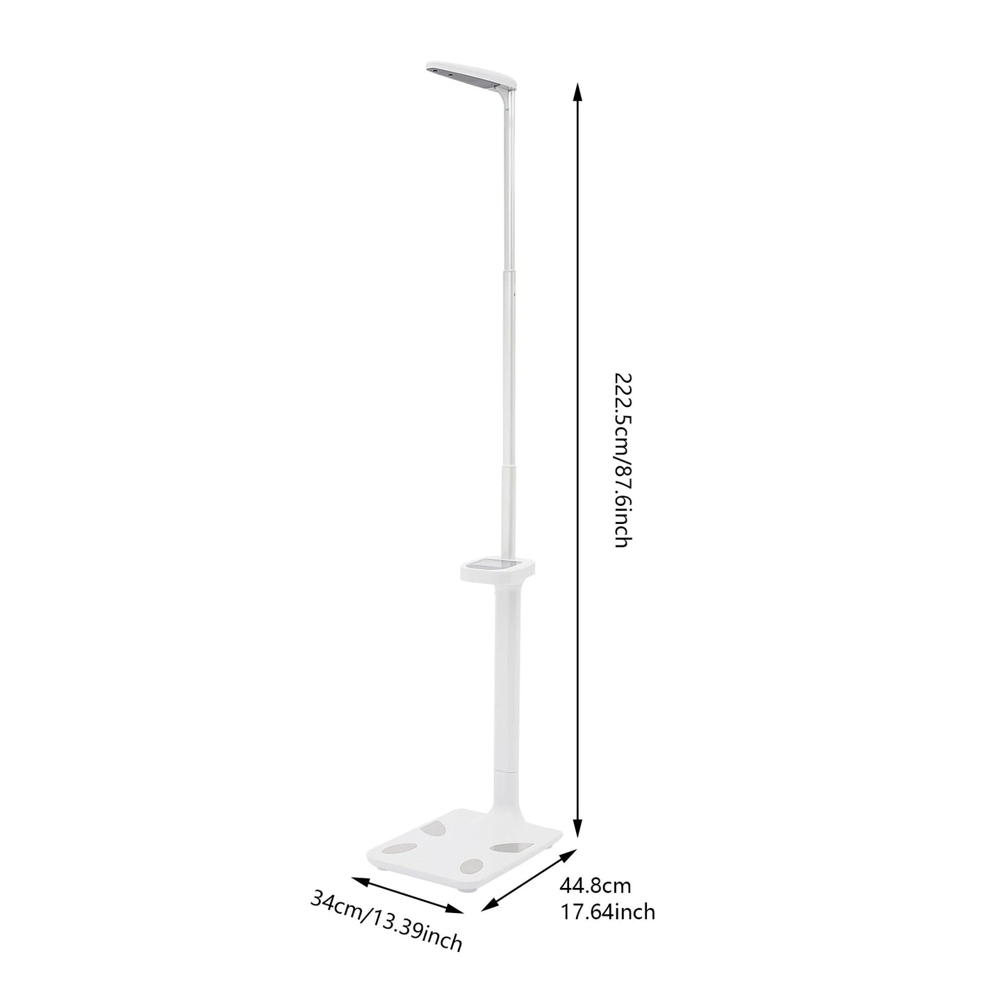 Multifunction Physician Medical Body Weight Scale, Electronic Height, and Weight Scale, Ultrasonic Height Body Fat Analyzer