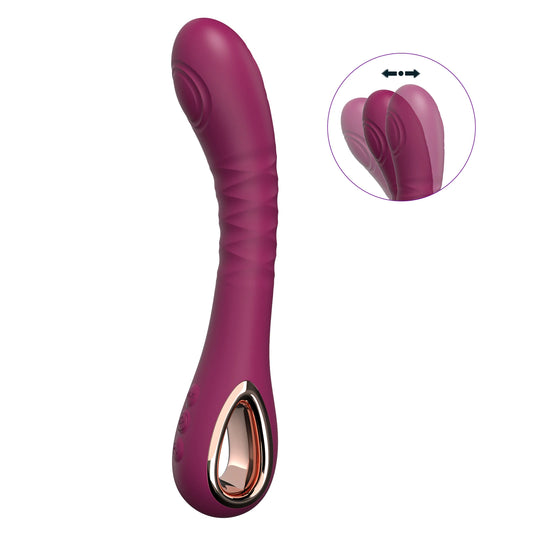 Powerful Vibrator, 4 Speed 10 Vibration Modes, Pat the Clitoral, G Spot Stimulator Wand Dildos Sex Toys for Woman & Couple Gift Box