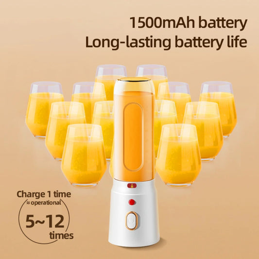 Multifunctional Portable Juicer - Lithium-Ion Battery Operated, Works as Blender & Citrus Juice Extractor for Dorm Use