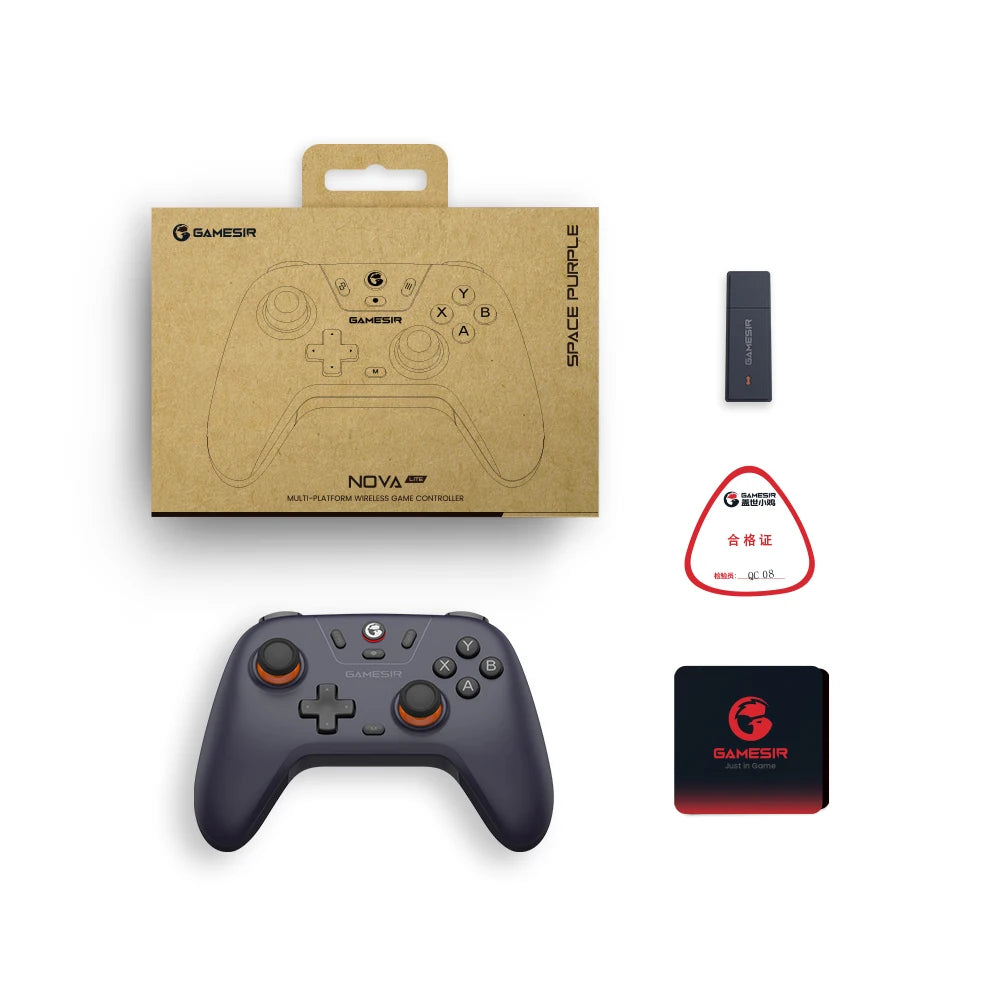 Nova Lite Switch Controller Gaming Gamepad with Hall Effect for Nintendo Switch iPhone Android Cellphone PC