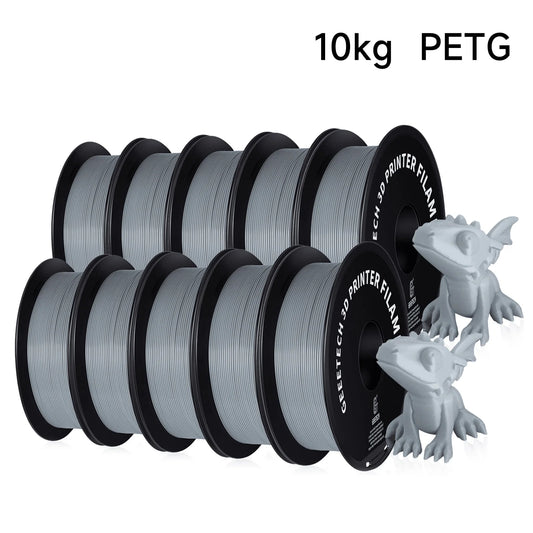 PETG 10kg 1.75mm Filament 3d print wire Vacuum Packaging Local Warehouses Colorful Plastic for most FDM 3D printer