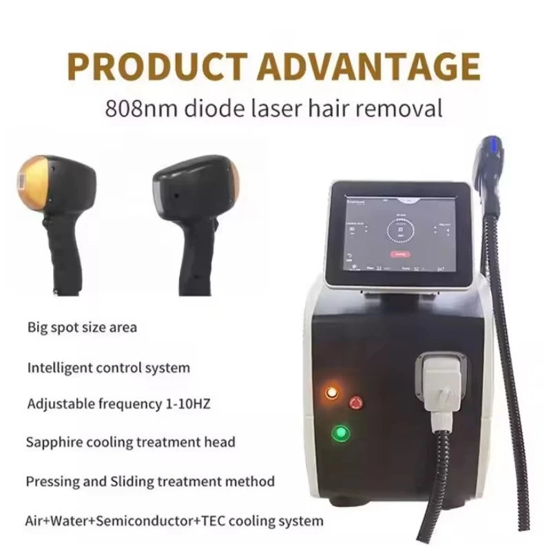 2026 emttneo Diode Laser Hair Removal Machine 4 Wavelengths Alexandrite Ice Cooling Permanent Hair Remover Salon Home Use