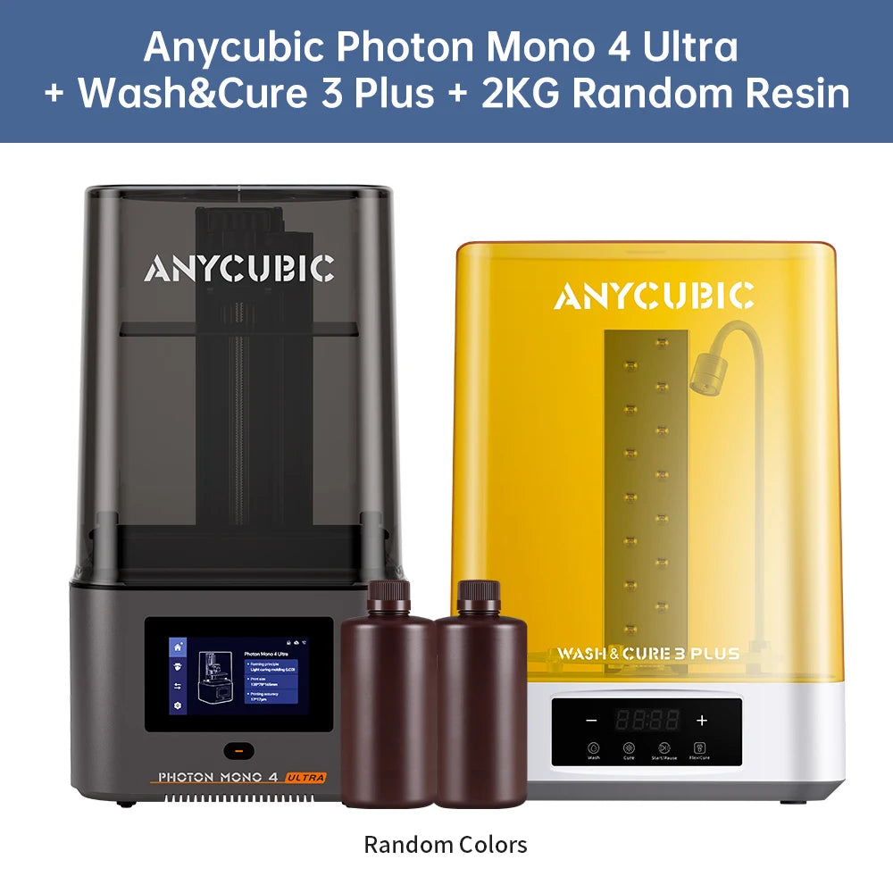 Photon Mono 4 Ultra 7 Inch 10K LCD 3D Printers High Speed UV Resin 3D Printer Printing Size  236mm*231mm*430mm 2.2L
