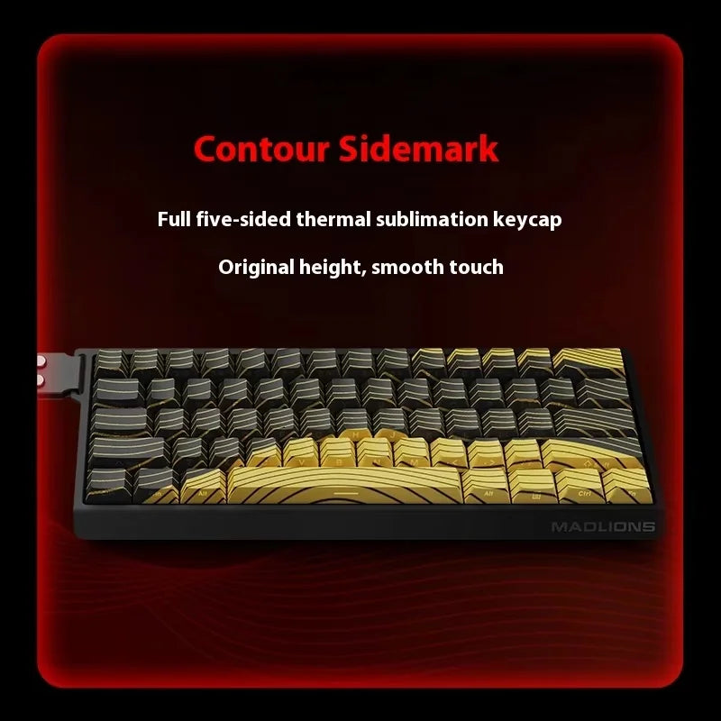 Magnetic Switch Keyboard Wired Gaming Keyboard Hot Swap Rapid Trigger Custom Keyboard PC Gamer Accessories
