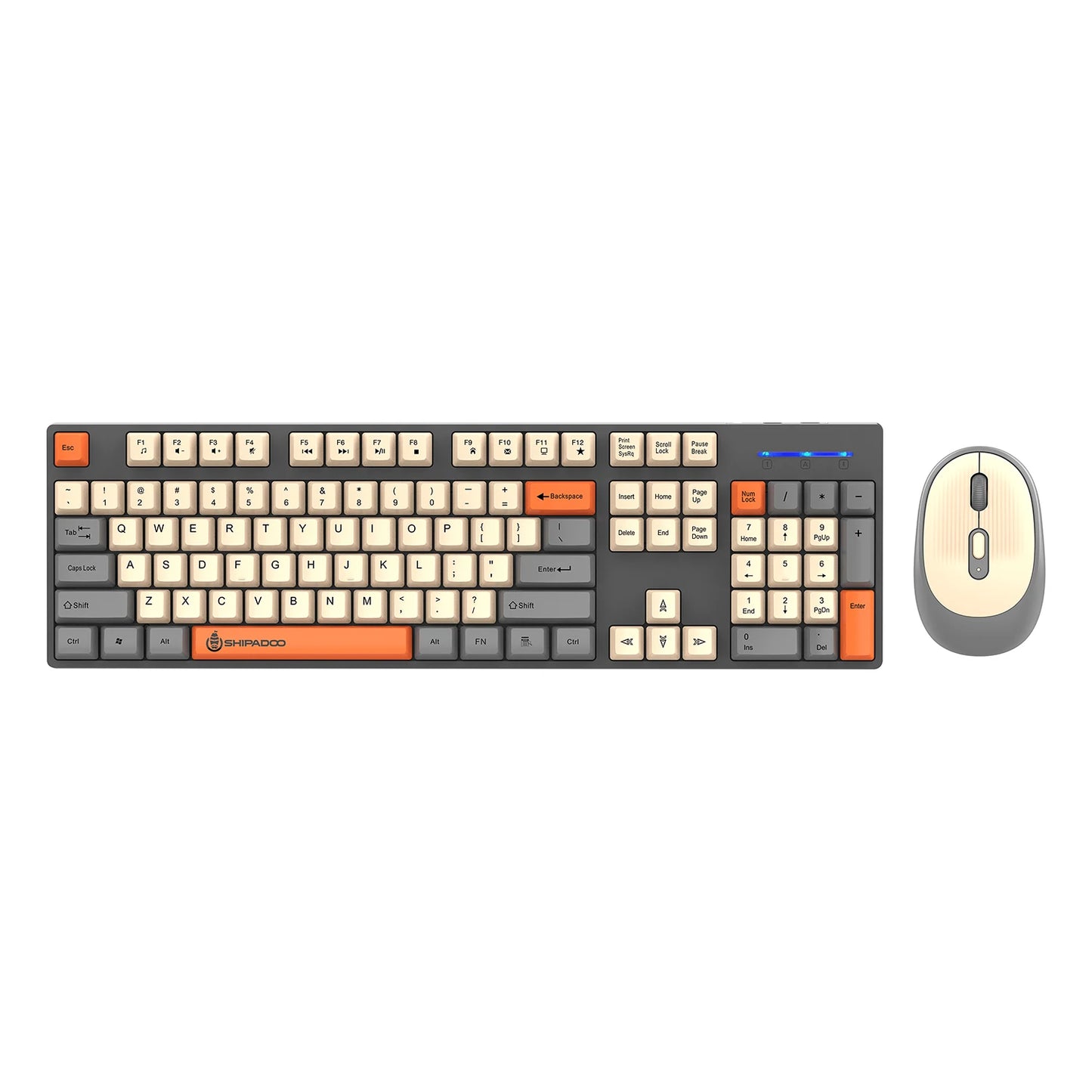Keyboard Gaming Wireless Laptop Desktops PC Computer Office Accessories Free wireless mouse With Numpad