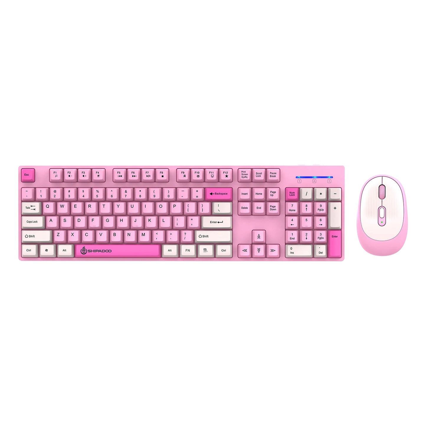 Keyboard Gaming Wireless Laptop Desktops PC Computer Office Accessories Free wireless mouse With Numpad