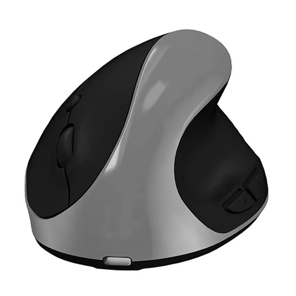 Wireless Vertical Mouse 7 Buttons Ergonomic Mouse Tri-Mode BT+2.4GHz+Wired Vertical Mouse For Laptop PC Computer Desktop