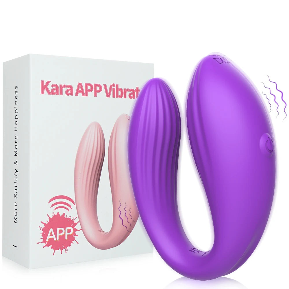 APP Remote Control, Vibrator Egg for Female, G Spot Stimulator, Dildo Vibrator, Wireless Bluetooth Wearable Panties Adult Sex Toy