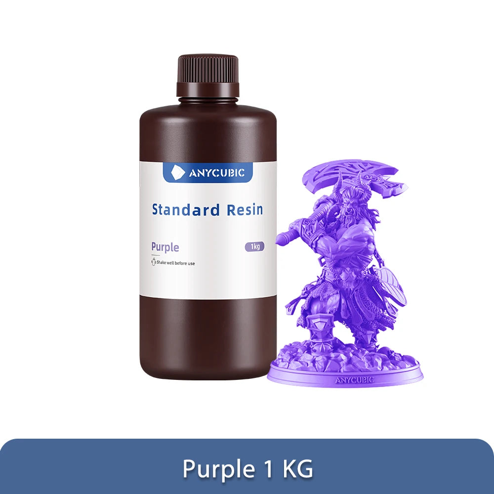 UV Resin for 3D Printer, Liquid Photopolymer 405nm, Standard Resin 3D Printer, Printing Materials For LCD Photon Mono