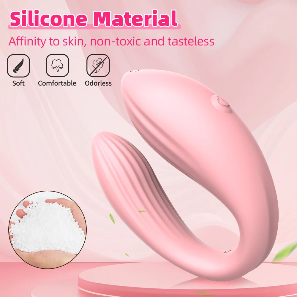 APP Remote Control, Vibrator Egg for Female, G Spot Stimulator, Dildo Vibrator, Wireless Bluetooth Wearable Panties Adult Sex Toy