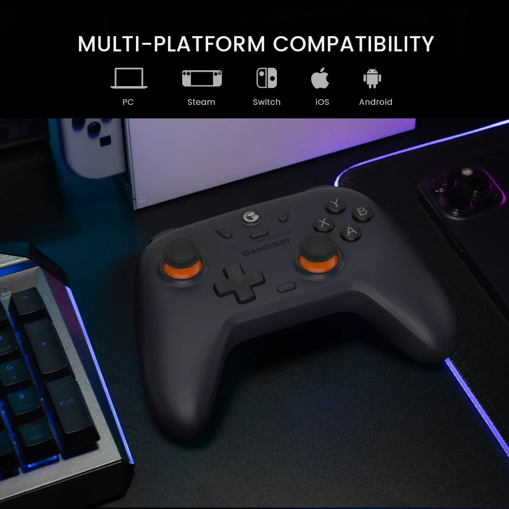 Nova Lite Switch Controller Gaming Gamepad with Hall Effect for Nintendo Switch iPhone Android Cellphone PC