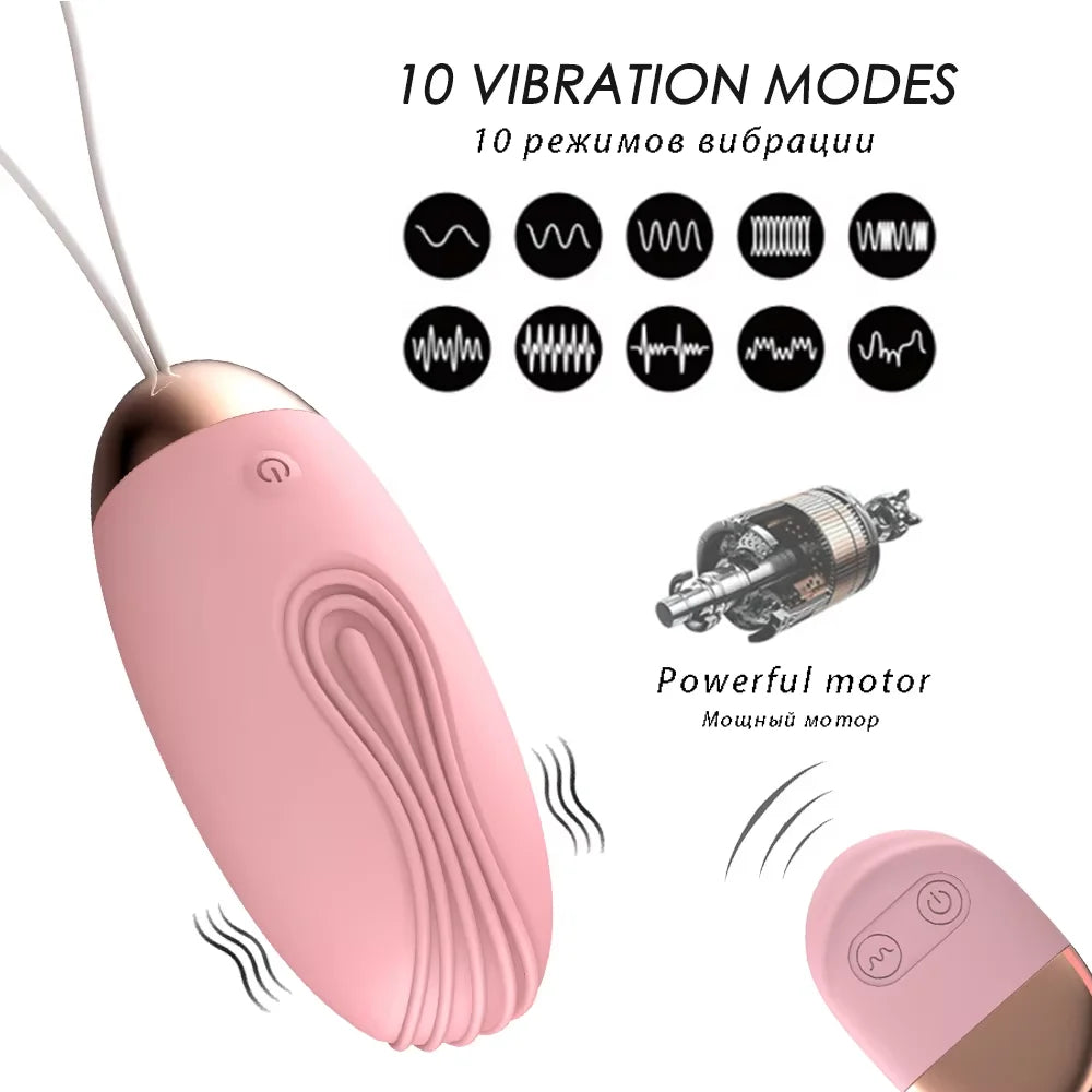 Wireless Remote-Control Vibrator for Women, G Spot, Vibrating Egg, Clit Vaginal Massage ,Female Panties Wearable Sex Toys Adult 18+