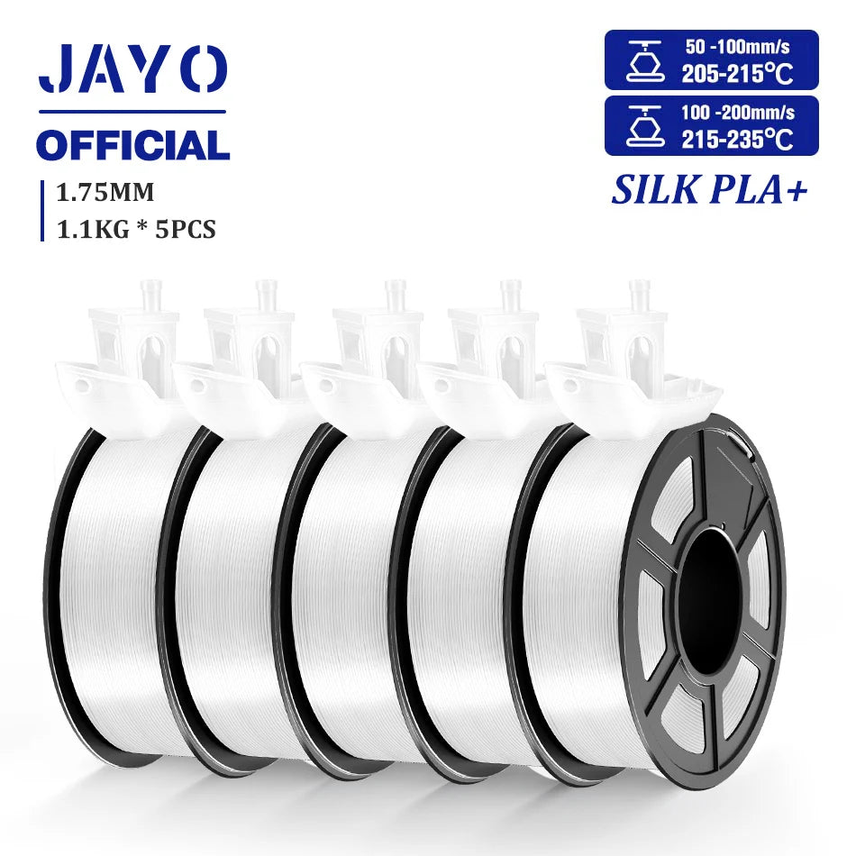 TPU SILK 3D Printer Filament 98A TPU Filament 1.75mm Silk Rainbow SILK PLA PLUS 3D Filament Glossy Silk Surface 5Rolls/set