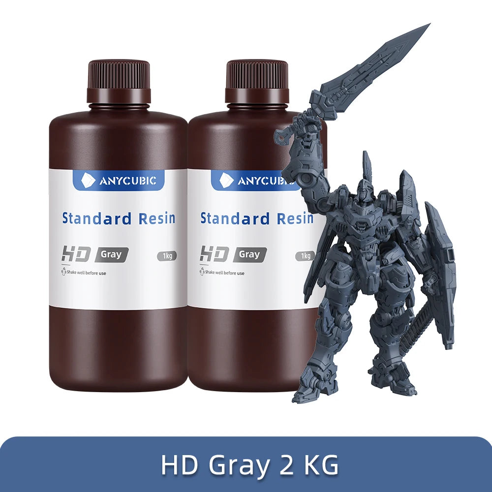 UV Resin for 3D Printer, Liquid Photopolymer 405nm, Standard Resin 3D Printer, Printing Materials For LCD Photon Mono