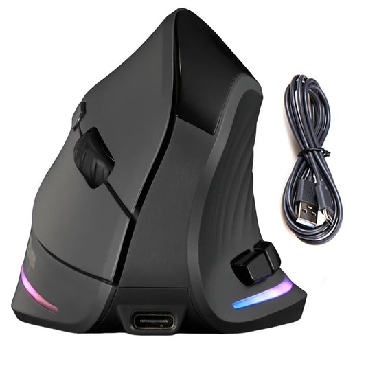 Vertical Gaming Mouse Wireless Bluetooth Mouse RGB Optical Gaming Mice 7Button Adjustable DPI Mice For Laptop Desktop PC Macbook