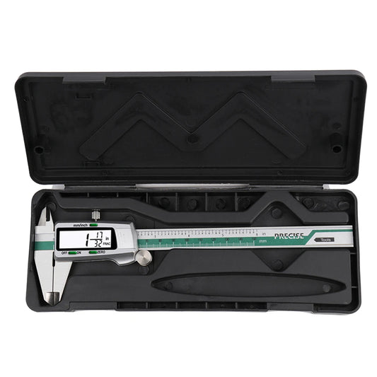Stainless Steel High Accuracy, Electronic LCD Digital Display Slide Caliper, Vernier Ruler with Measuring Range of 0-150mm