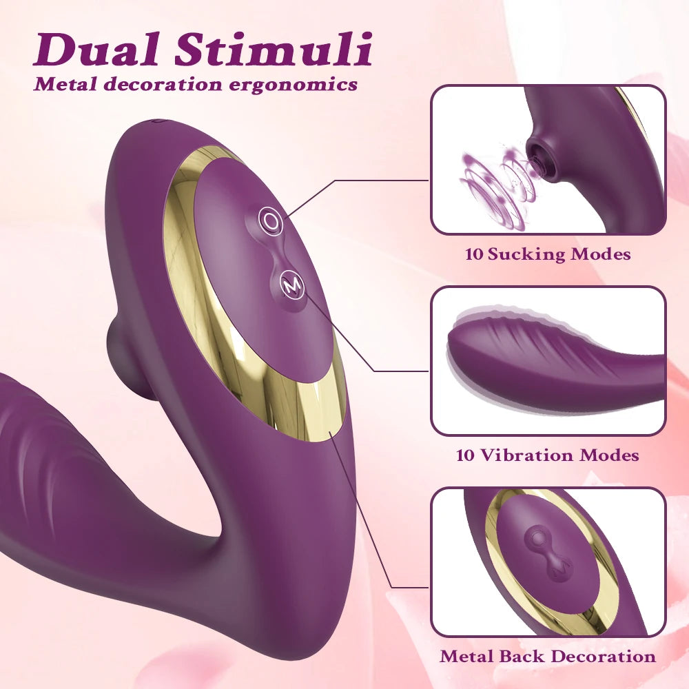 Powerful Sucker Clitoris Vibrator For Women, Clit Clitoral Sucking Vacuum, Stimulator G-Spot Dildo Vibrating Adults Sex Toys Goods