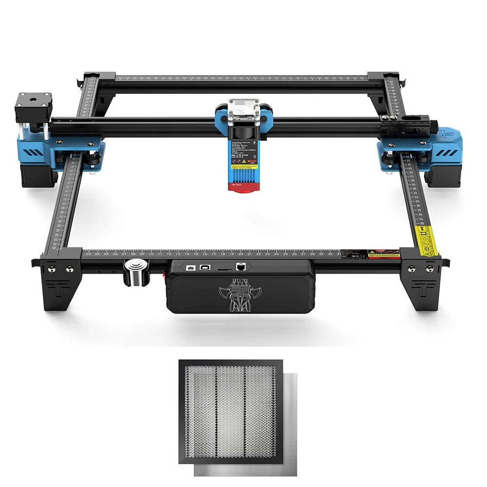 TTS-55 40W Laser Engraver Machine DIY Frame Fast High Precision Cut For Metal Wood Stainless Steel Cutter TTTS-10 PRO