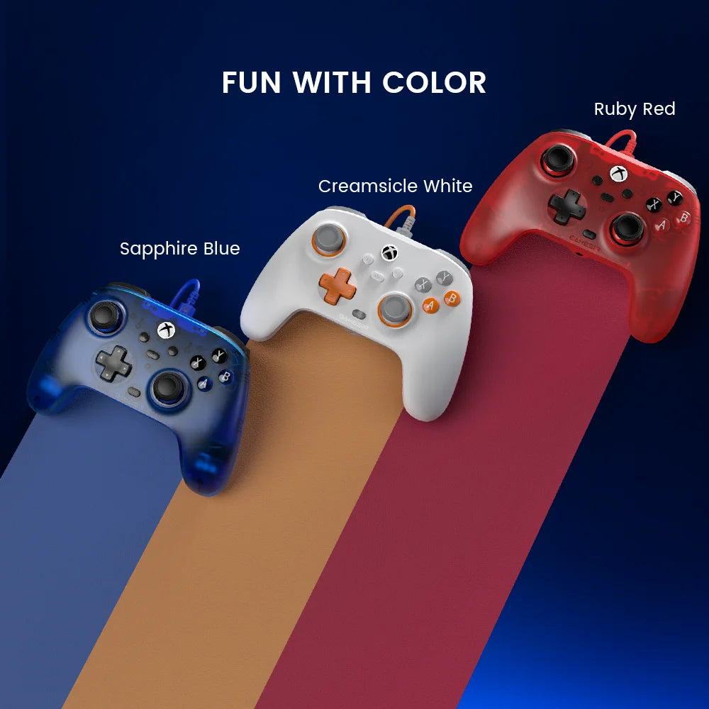 T7 Xbox Gaming Controller Wired Gamepad for Xbox Series X, Xbox Series S, Xbox One, with Hall Effect Joystick Trigger