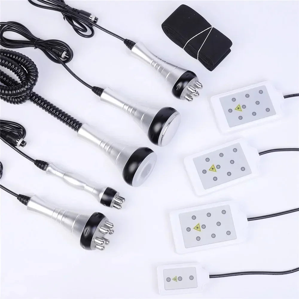 Anti-Wrinkle & Ultrasonic Body Slimming Machine, RF Tool 40K Cavitation  Multi-Polar  Rejuvenation Skin Lift Tighten