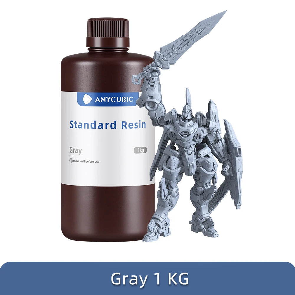 UV Resin for 3D Printer, Liquid Photopolymer 405nm, Standard Resin 3D Printer, Printing Materials For LCD Photon Mono