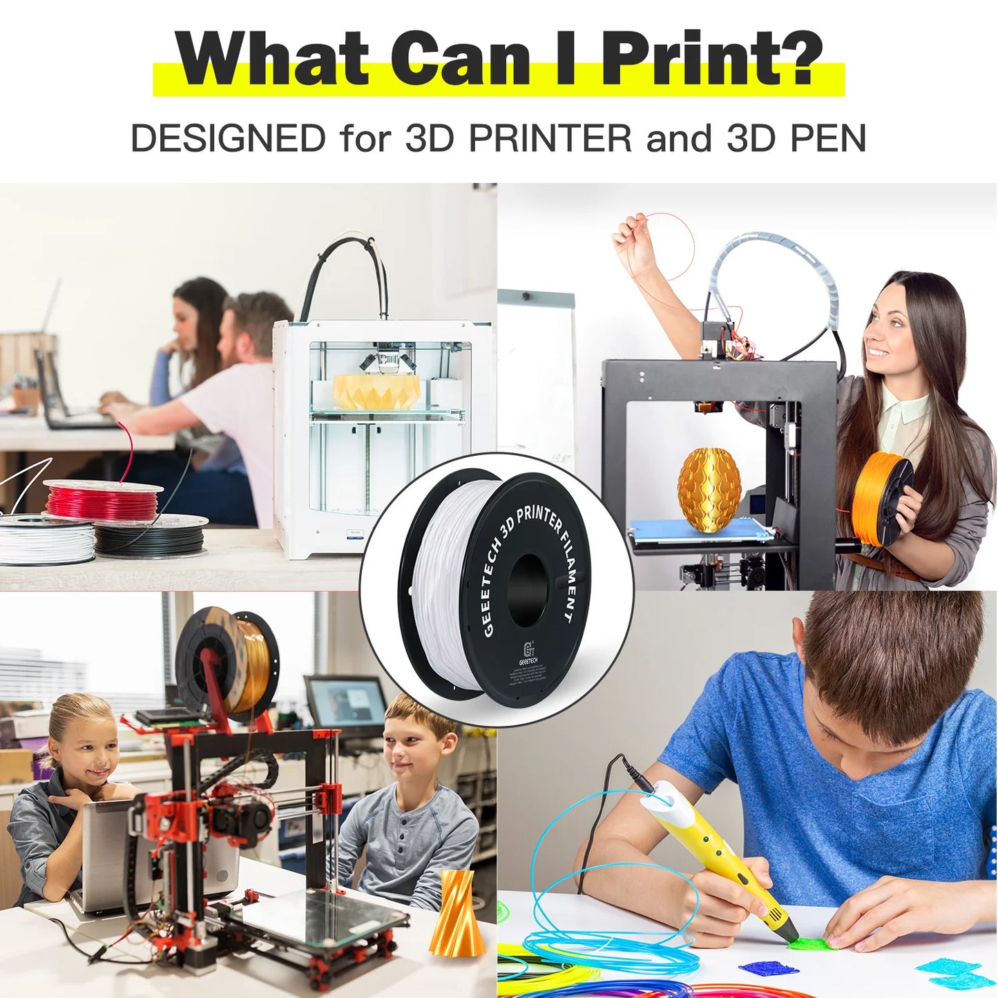 10Kg TPU 3D Printer Filament material 1kg 2.2LBS/Spool 1.75mm Plastic Vacuum Packaging Non-Toxic Shore Hardness 95A