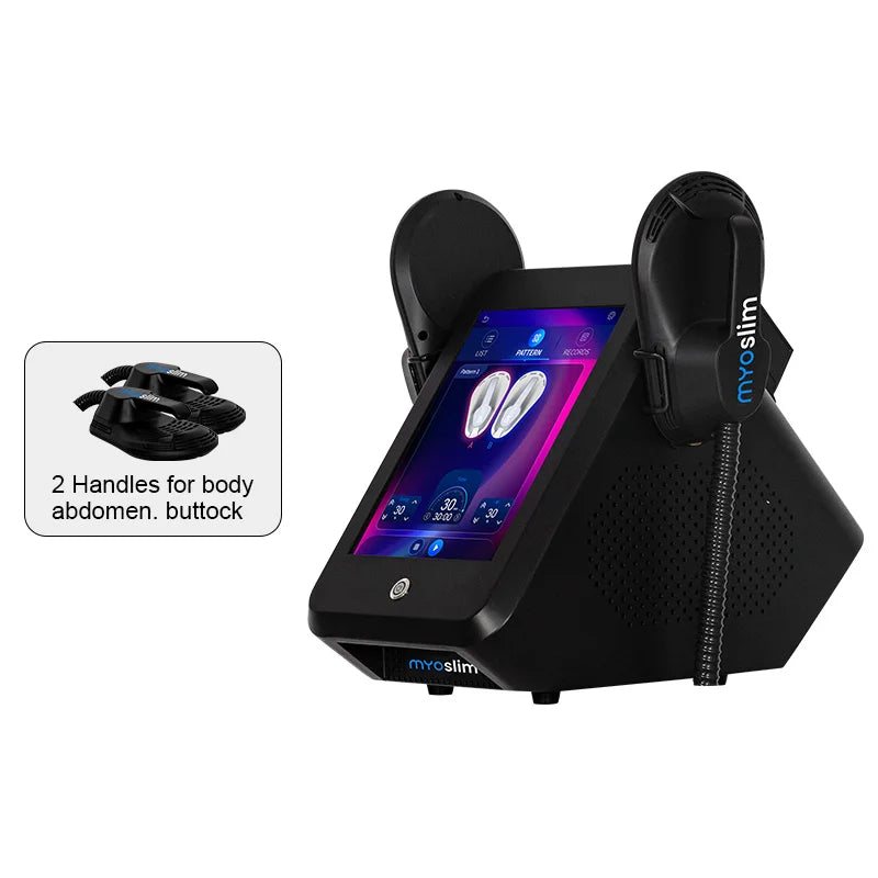 RF Slimming EMS Body Sculpting Muscle Stimulation, 6500W Device Professional Grade Fat Reduction Toning Technology for Spa