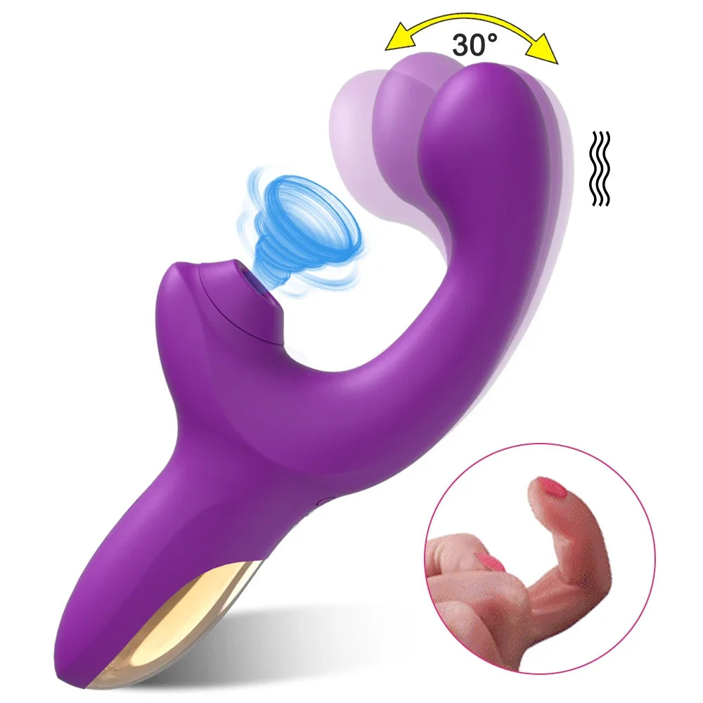 Sex Toy G Spot, Sucking Vibrator for Women, Clitoris Stimulator Vibration Dildo Vibrator Penetration Vagina Vibrator Toys