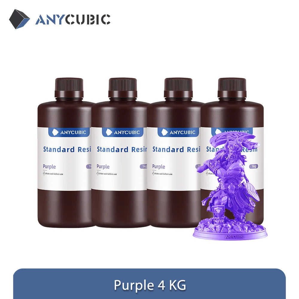 405nm UV Resin 3D Printer High Precision Standard Resin, 3D Printing DIY Figurines Materials For Photon Mono 5s Pro