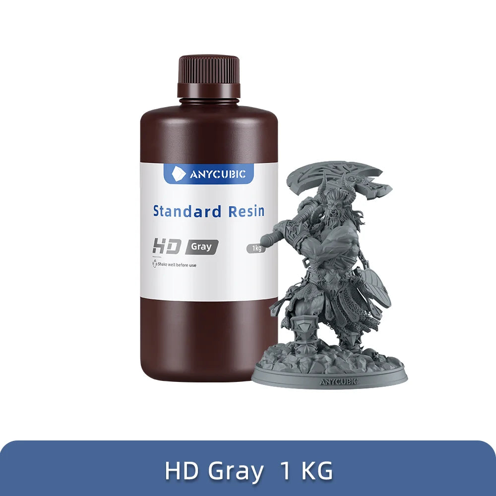 UV Resin for 3D Printer, Liquid Photopolymer 405nm, Standard Resin 3D Printer, Printing Materials For LCD Photon Mono